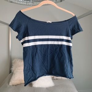 Brandy Melville off the shoulder crop